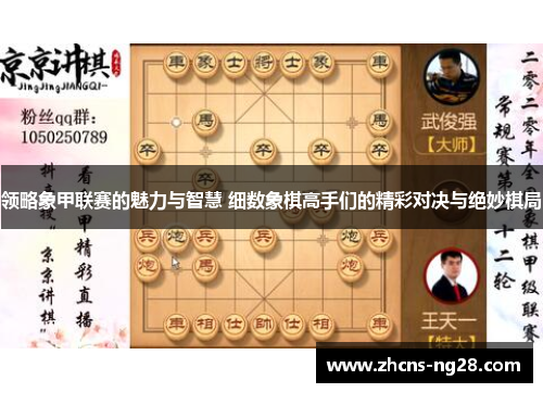 领略象甲联赛的魅力与智慧 细数象棋高手们的精彩对决与绝妙棋局